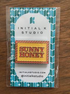 Sunny Honey Needleminder by Initial K Studio (thumbnail)