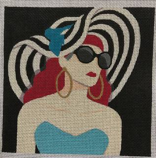 Femmes in B&W Hat by Painted Pony Designs (thumbnail)