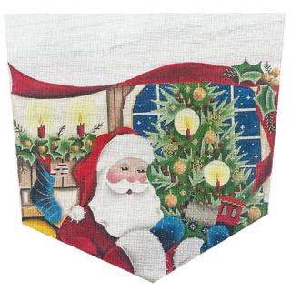 Stocking Cuff: Santa Presents, Boy on 18 by Rebecca Wood Designs (thumbnail)