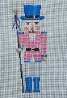 M-Nutcracker Pink Parade by Susan Roberts Needlepoint (thumbnail)