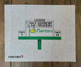Master's Leaderboard by Pinpoint Needlepoint (thumbnail)
