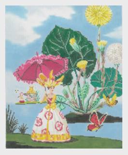 Pink Parasol by Meredith Collection (thumbnail)