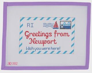 Greetings From Newport - Large by Rachel Donley (thumbnail)