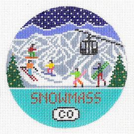 Snowmass, CO Round - Trunk Show by Doolittle Stitchery (thumbnail)