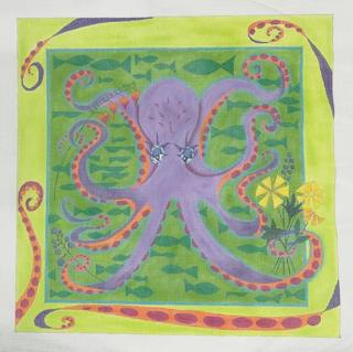 octopus in her garden by Zecca (thumbnail)