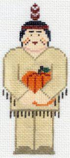 Thanksgiving Indian Man by Kathy Schenkel (thumbnail)
