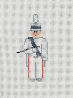 Mini Auburn Drum Major by Kathy Schenkel (thumbnail)