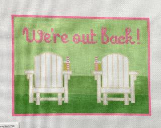 we're out back, pink by Rachel Donley (thumbnail)