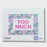 Pink Mahjong Pattern Printed Canvas by KCN Designers (thumbnail)