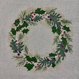 wreath pillow by Chris Lewis Distributing (thumbnail)