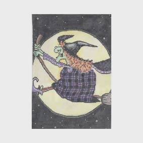 Witches Ride (Simply Shelly) by CBK Needlepoint (thumbnail)