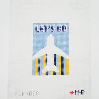 Let's Go Passport Insert (Blues + Yellow) by Love MHB Studio (thumbnail)