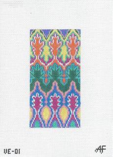 Retro Eyeglass Case by Anne Fisher Needlepoint (thumbnail)