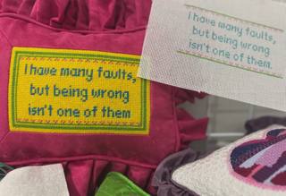 I have many faults... by Jessica Tongel Designs (thumbnail)