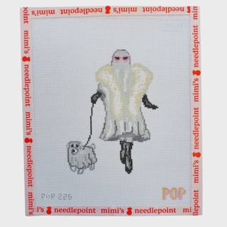 Glamour Ghost with Dog by POP! Needle Arts (thumbnail)
