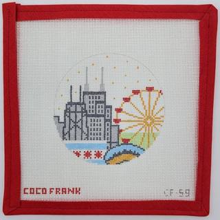 Chicago Round by Coco Frank Studio (thumbnail)