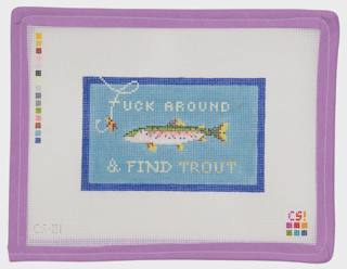 F Around & Find Trout by Rachel Barri Designs (thumbnail)