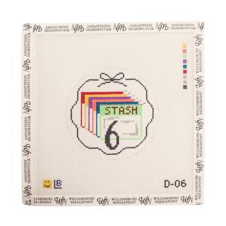 D-06 12 Days of Needlepoint Stash/Project Bags by Lauren Bloch Designs (thumbnail)