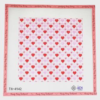 Heart Check Pillow by KCN Designers (thumbnail)