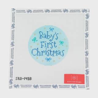 Baby's First Christmas - Blue by Stitch Rock Designs (thumbnail)