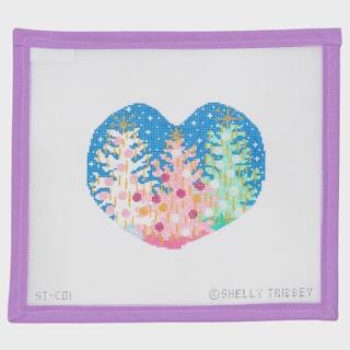 Holiday Trees by CBK Needlepoint (thumbnail)