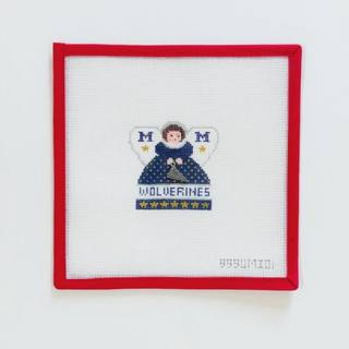 U of Michigan - Charm Angels by Painted Pony Designs (thumbnail)