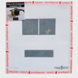 3D Graduation Cap with Self-Finishing Instructions and Year Chart by Fire and Iris Designs (thumbnail)