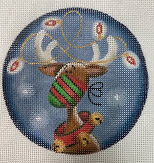 masked reindeer by Rebecca Wood Designs (thumbnail)