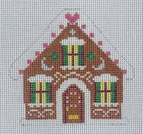 Gingerbread House by Dogwood Needlepoint (thumbnail)
