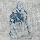 Wedgwood Nativity Sitting Wiseman by The Gingham Stitchery (thumbnail)