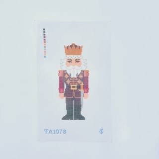 Bordeaux Nutcracker Printed Canvas by KCN Designers (thumbnail)