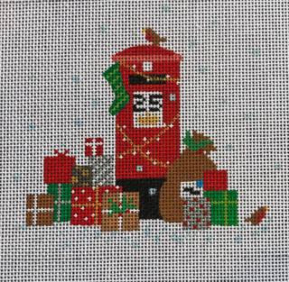 Letter Box with Gifts by Kate Dickerson Needlepoint Collections (thumbnail)