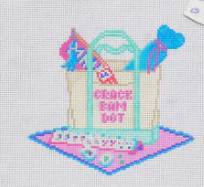 Wheelhaus WN-BT-12-4 Mahjong Boat Tote by Wheelhaus Needlepoint (thumbnail)