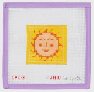 Sun Coaster #3 - Square by Julia’s Needleworks (thumbnail)