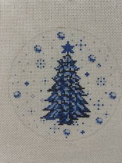 Blue Toile Tree by Arden Gray Co. (thumbnail)