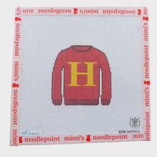 "H" Initial Sweater by Tilli Tomas (thumbnail)