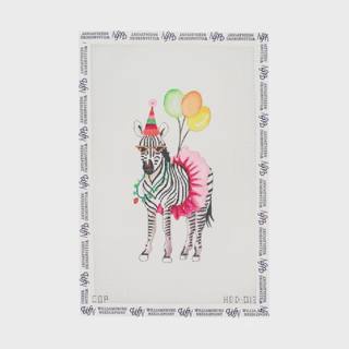 Happy Birthday Zebra - HBD-013 by Colors of Praise Art Studio (thumbnail)