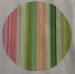 WS Mimi Stripe-12” round by Elizabeth Crane Swartz (thumbnail)