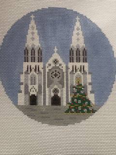 M-Saint Patrick's of NYC - Cathedrals of the World Series by Officially Needlepoint (thumbnail)