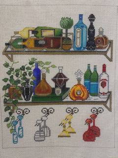 Bottles on Shelves by Alice Peterson (thumbnail)