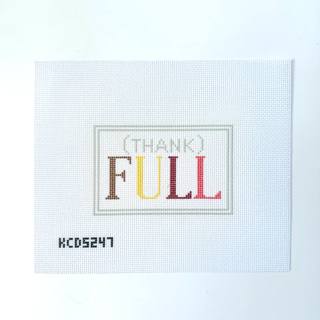 ThankFULL Mini Needlepoint Canvas by KCN Designers (thumbnail)