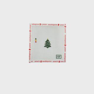 Green Christmas Tree Mini by M F Needlepoint (thumbnail)
