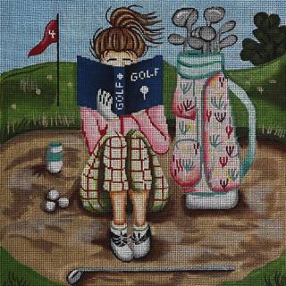 Stitching Girl - Golf by Alice Peterson (thumbnail)