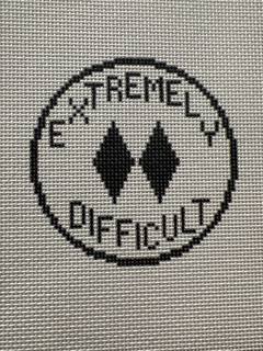 Extremely DIfficult Round by Doolittle Stitchery (thumbnail)