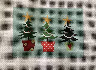 3 Christmas Trees - 13 mesh by Pippin Studio (thumbnail)