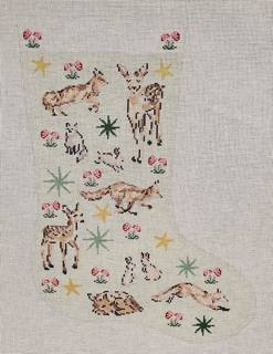 Wild Animal Stocking by The Plum Stitchery (thumbnail)