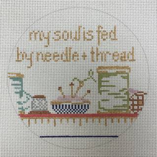my soul is fed with needle & thread by The Plum Stitchery (thumbnail)