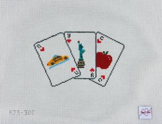 Destination Playing Cards- NYC by Poppy J Stitches (thumbnail)