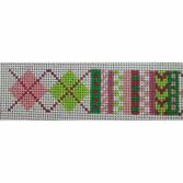 Pink and Green Geometric Belt by Kristine Kingston (thumbnail)