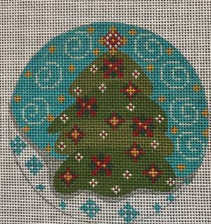 Christmas Tree round by Danji Designs (thumbnail)